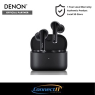 Denon AH-C830NCW Wireless Bluetooth Earbuds with Active Noise Cancelling (1 Year Local Warranty)