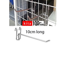 10pcs 777 10cm Hooks Wire Mesh Mesh Display Hanger Grid Wall Mesh Hanging Display