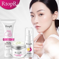 RtopR ชุดวิตามินซีไวท์เทนนิ่ง: เซรั่มวิตามินซี +ครีมให้ความชุ่มชื้นมะม่วง+มะม่วงวิตามินซี น้ำนมทำควา