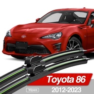 For Toyota Toyota 86 GT86 FT86 2012-2023 Front Windshield Wiper Blades 2pcs Windscreen Window Access