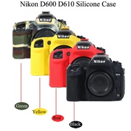 Soft D610 Camera Bag Silicone Case Cover Skin For Nikon D600 D610