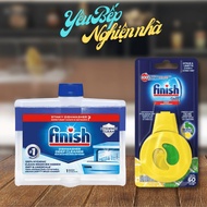 [HCM] Combo: Dishwasher cleaning solution 250ml bottle and Genuine Imported Finish deodorizer