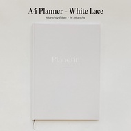 Sổ lịch Planner 2025 sổ kế hoạch tháng tuần size A4 A5 B5 Crabit Planerin Collection