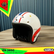 Zeus Retro ZS 385C Motif Helmet
