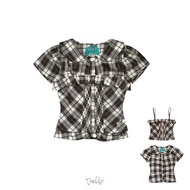 DADDY | Cady Blouse Set เซตเสื้อเบลาส์และสายเดี่ยว สุดน่ารัก