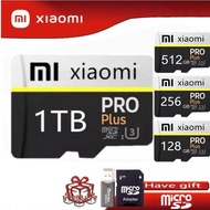 🔥จัดส่งฟรี + COD🔥Xiaomi Micro SD Card 128GB 256GB 512GB Card 10การ์ดหน่วยความจำ TF ความเร็วสูงสำหรับโทรศัพท์กล้องแท็บเล็ต