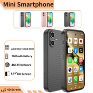 2025 New Q333 Mini 4G Smartphone Quad Core 3.97inch 4GB RAM 64GB ROM 8MP Rear Camera Dual SIM Androi