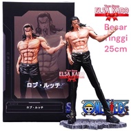 Action Figure Rob Lucci CP0 Statue Standing Posture 25cm Anime One Piece Pvc Collectible