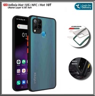 case infinix hot 10s / nfc / 10t soft hard casing and cover - random hot 10s