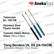 Telescopic Flag Pole Guide Flagpole Tour Guide Pole Uk. Xs.