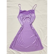 Very pretty Y2K vintage Y2K shop Y2K vintage Y2K silk nightgown with soft lace, size SM