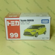 Diecast Tomica Toyota Sienta Seal