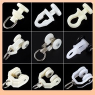 ⊕ Curtain Track Pulley Hook Accessories Roller Door Curtain Buckle Curved Track Track Slide Track Gu
