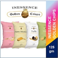 Inessence Golden Crisps - Truffle / Honey Mustard / Himalayan Salt/ Black Caviar Potato Chips 125g