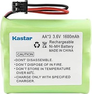 Kastar High Capacity Cordless Phone Battery Replacement for Uniden BT800 BT-800 BT-905 BP-800 BP-905, GE TL-96560, Cobra, Panasonic HHR-P505 P-P501 P-P504 P-P508 P-P510, Sharp, Sony BP-T18 BP-T24