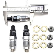 3PCS Fuel Injector + Seal Kit With Heat Shield Fuel Injector for Kubota D722 D782 GF1800E G2160 G216