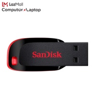 SanDisk 64GB Flash Drive Cruzer Blade CZ50 (Black/Red) ( แฟลชไดร์ฟ usb Flash Drive )