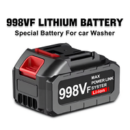 Water Jet Cordless Car Wash 998VF lithium battery high-voltage car washing machine rechargeable larg