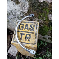 Exhaust bracket model c exhaust bracket c silver exhaust bracket