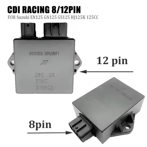 For Motorcycle EN125 GN125 GS125 HJ125K 125CC 8 pin 12 CDI Box Ignition Trigger