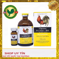 B12 6000 + B15 Lọ 10ml - Tăng bo tăng nước máu tăng lực cho gà đá