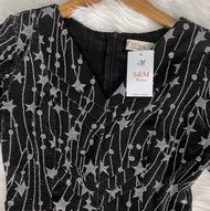 Đầm kim sa dự tiệc form dài sang trọng có túi Misa - MS0247