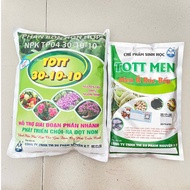 Combo Fertilizer TOTT 30-10-10 + TOTT MEN 200g
