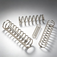 SUS304 Compression Springs d0.6mm * OD3-12mm Anti-Rust Industrial Spring