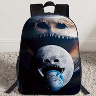 School Supplies Same Moon Wake Up Backpack Children Campus Handsome