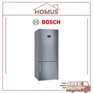 BOSCH Series 6 Free-standing fridge-freezer with freezer at bottom KGN76CI30U