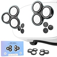 Pelindung Lensa Kamera untuk Meta/Oculus Quest 3s, Aksesori VR Penutup Lensa, Kaca Tempered 9H, Bing