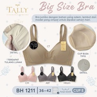 KATUN TALLY BRA BH JUMBO 1211 | FINE COTTON MATERIAL I SIZE 36 - 42 | CUP E | FULL CUP | No Wire | T