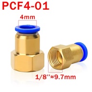PCF 4-01 Pneumatic Fitting 4mm To Threaded In 1/ 8" inch
