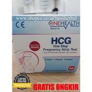 Onehealth Pregnancy TEST 1 BOX Contains 50pcs/ONE HEALTH Pregnant TEST Contains 50/HCG/ONE HEALTH TE