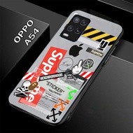 (Oppo A54) Softcase Kaca Glass Oppo A54 | Case oppo a54 | Casing hp oppo a54 | Cassing hp oppo a54 | Case hp oppo a54 | Softcase oppo a54 | Silikon oppo a54 | Case hp | Oppo A54 Softcase | TC229