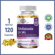 SOLGAR Melatonin Softgels Help Regulate Sleep Cycles, Fall Asleep Faster, Stay Asleep Longer