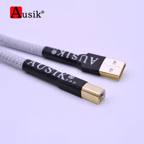 HiFi USB 2.0 Type A To B Audio Cable / Canare Audio Cable USB Data Cable for PC MP3 CD DVD Amplifier