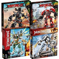 ninjago ninjago robot Phantom Ninja 70613 Praise Super Hot Dark Overlord Titan Mecha Assembly China 
