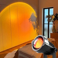 Spot supply♂ Sunset Sunset Light Rainbow Projection Lamp Sunset Lights Red Background Sunset Light P