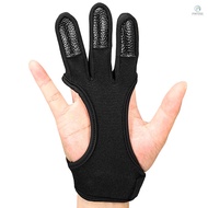 1PC Archery Gloves Shooting Hunting Leather Three Finger Protector Archery Protective Gear Accessories[24][New Arrival]