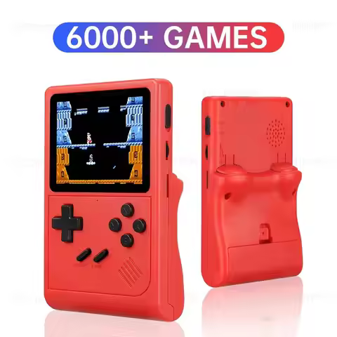 GB300 3.0 Inch Screen Handheld Game Console Player Video Game Console Built-in 6000 Game For SF/SFC/