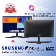 LOWEST PRICE Samsung 24" FHD Monitor with bezel-less design LS24C330GAEXXS / S24C330GAE 100Hz Refres