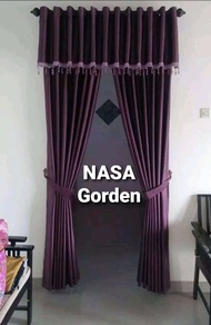 GORDEN MURAH/GORDEN 1SET /GORDEN PONI PINTU/KORDEN PONI JENDELA KAMAR/GARDEN PONI RUANG TAMU.