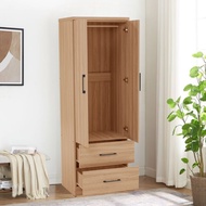 LOFT Design DUBLIN 2 Door 2 Drawer Wardrobe-Oak