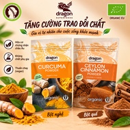 Turmeric Powder Pure Organic Ceylon Cinnamon Powder Dragon Superfoods Curcuma/ Ceylon Powder