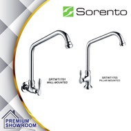 SORENTO Pillar Mounted / Wall Mounted Kitchen Sink Tap / Water Tap (CHROME) SRTWT1701 / SRTWT1703