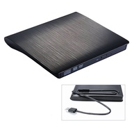 External Brushed Finish USB2.0Optical Drive DVD Universal for Optical Drive Laptop Desktop All-in-On