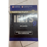 IELTS Examimation papers 9 Second Hand With Writing
