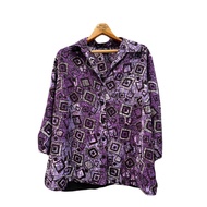 Vintage Shirt For Women Bust 47/Waist 47/Shoulder 17/Length 26 George Second Hand Japanese Made (Vin