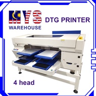 Multifunctional Double Stations Digital T Shirt DTG Garment Printer 4heads Flatbed DTG Printer